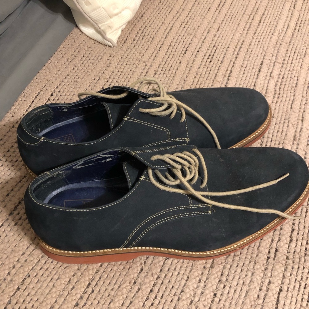 14th& Union Men's Navy Oxford Shoes like new